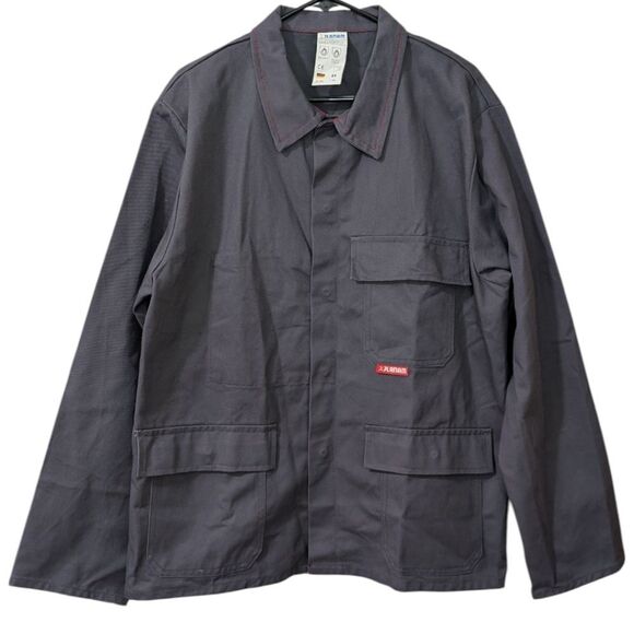 Planam Work Jacket "hot/welding" Grey Men's US 44, XL, Flame-Retardant - Picture 5 of 13